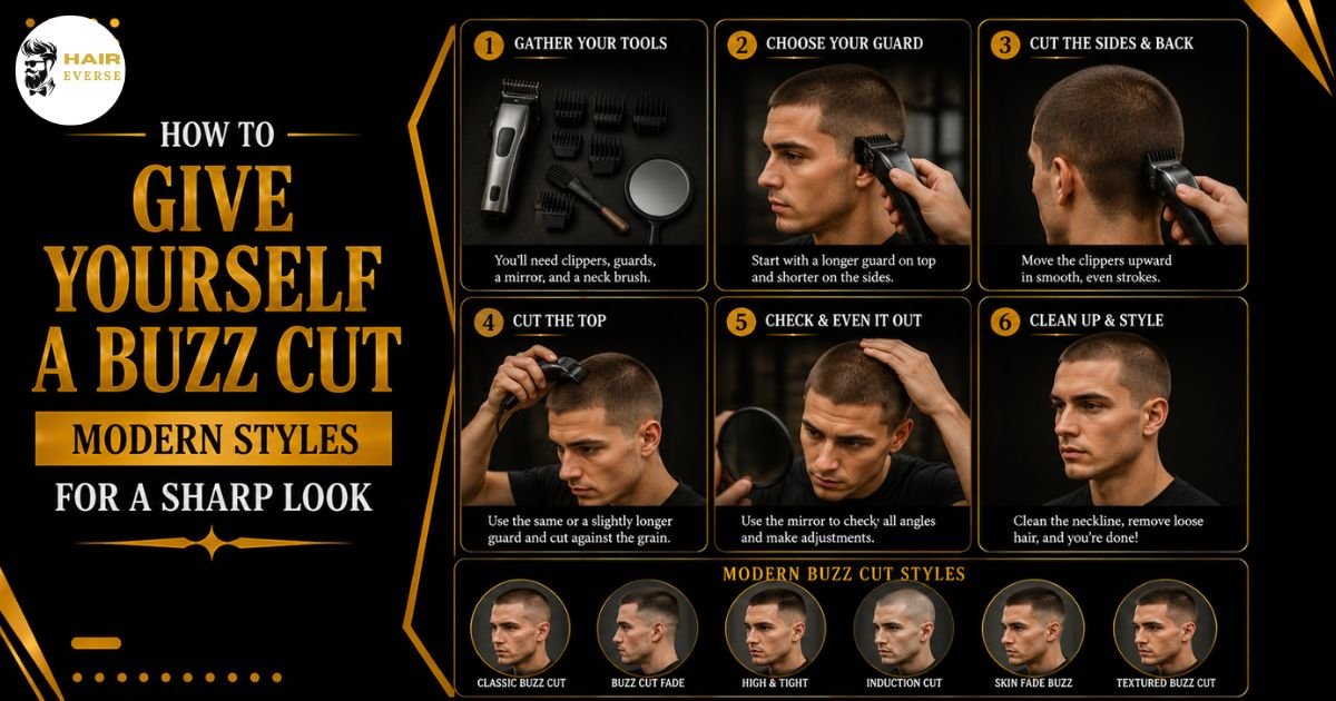 How to Give Yourself a Buzz Cut