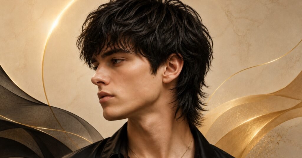 layered mod cut straight hair