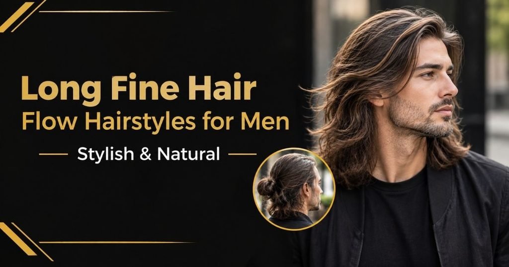 Long Fine Hair Flow Hairstyles for Men