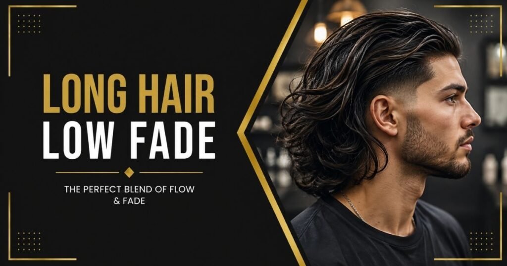 Long Hair Low Fade