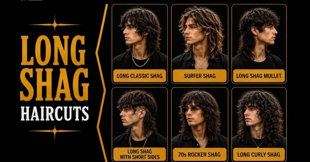 Long Shag Haircuts