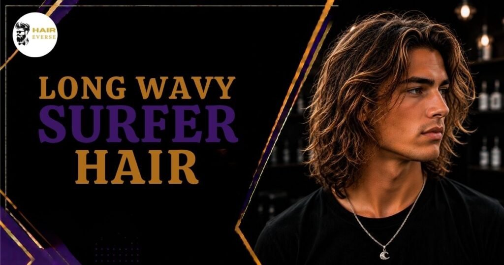Long Wavy Surfer Hair