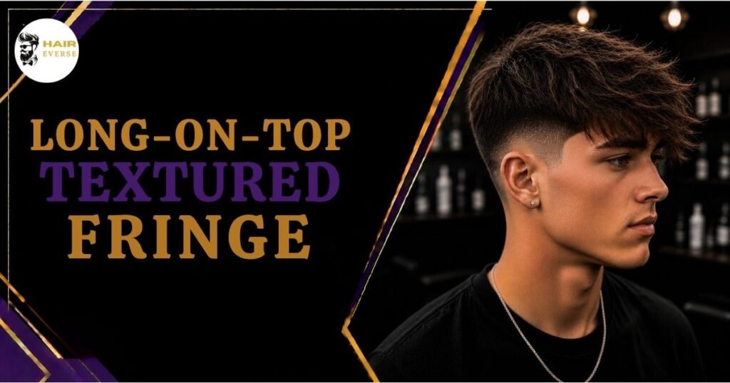 Long on Top Textured Fringe