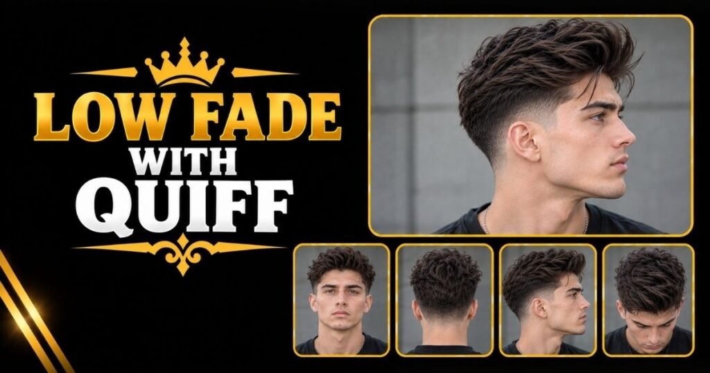 Low Fade with Quiff