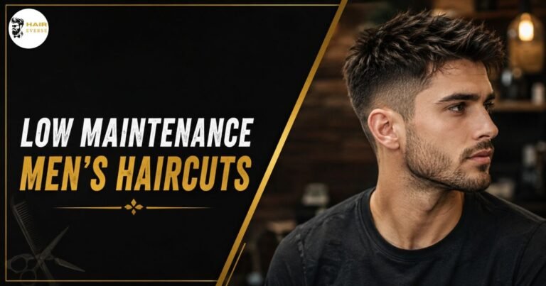 Low Maintenance Men's Haircuts.