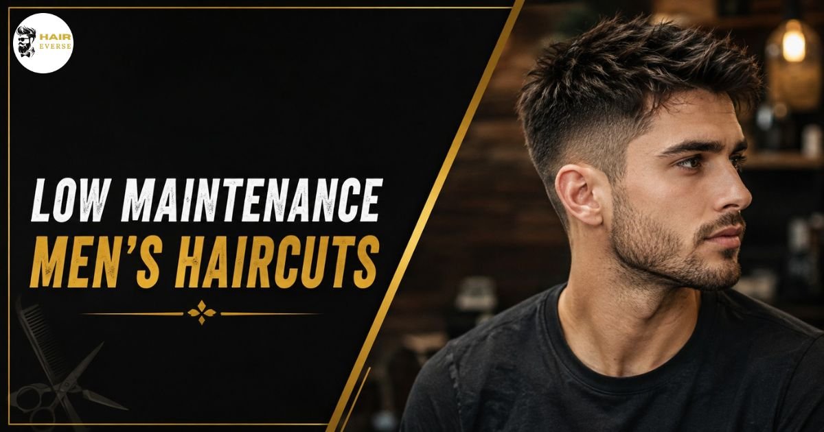 Low Maintenance Men's Haircuts.