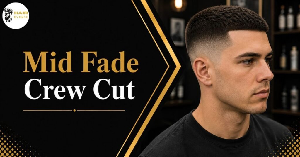 Mid Fade Crew Cut