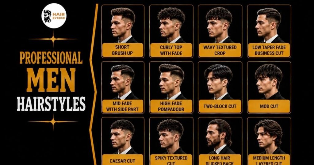 More Professional Men haircuts