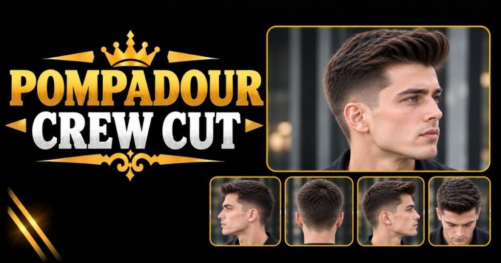 Pompadour Crew Cut