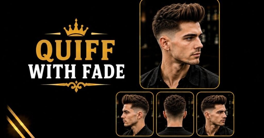 Quiff with Fade