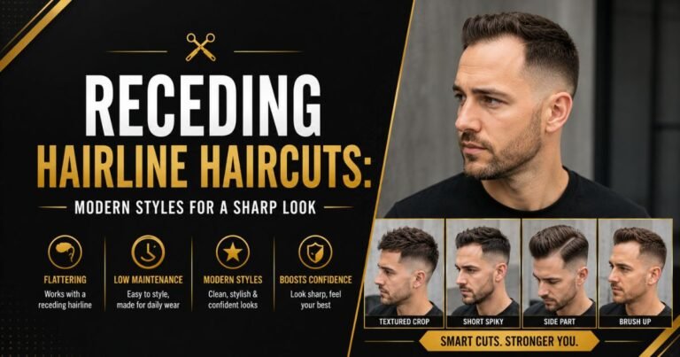 Receding Hairline Haircuts
