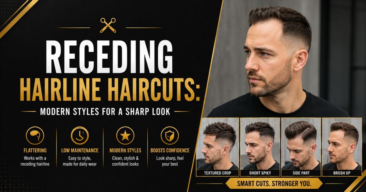 Receding Hairline Haircuts