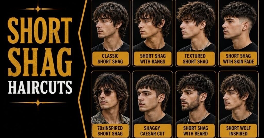 Short Shag Haircuts