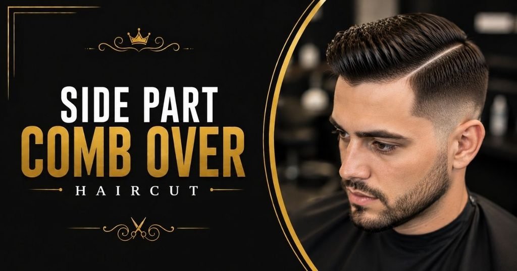 Side Part Comb Over Haircut