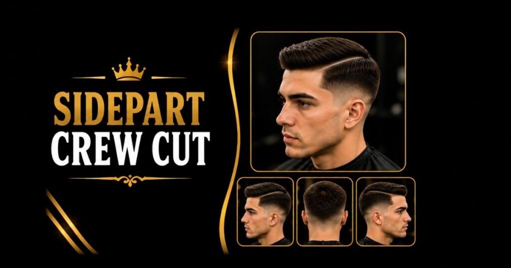SidePart Crew Cut