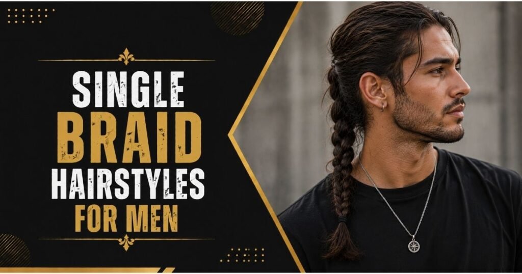 Single Braid Hairstyles for Men