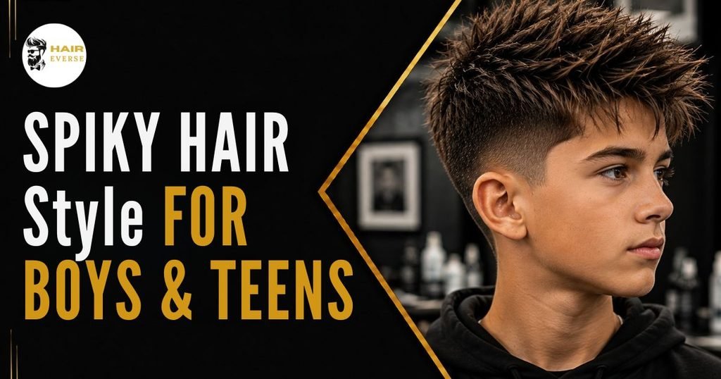 Spiky Hairstyle for Boys