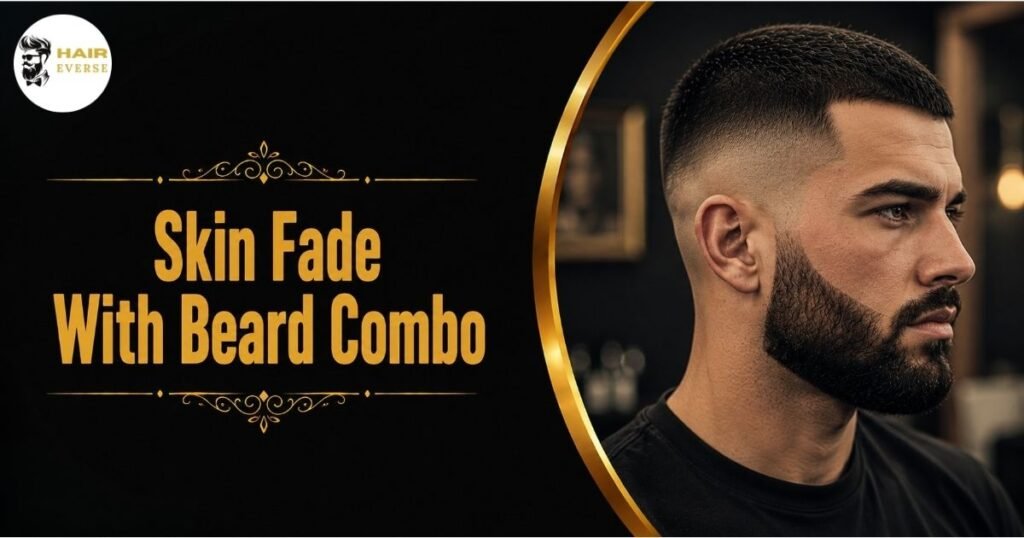 Skin Fade with Beard Combo