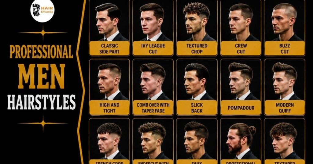 Some Prtofessional Men Hairstyles