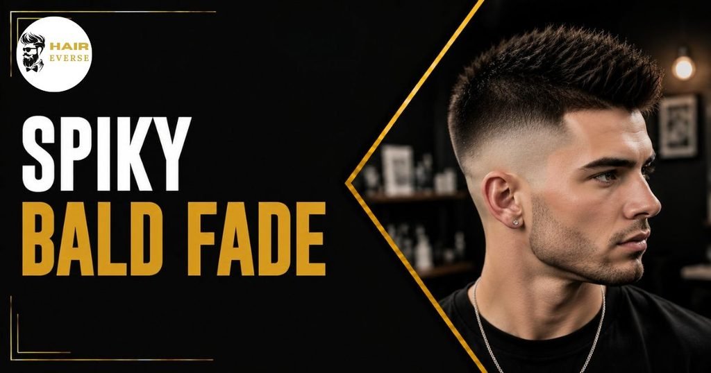 Spiky Bald Fade