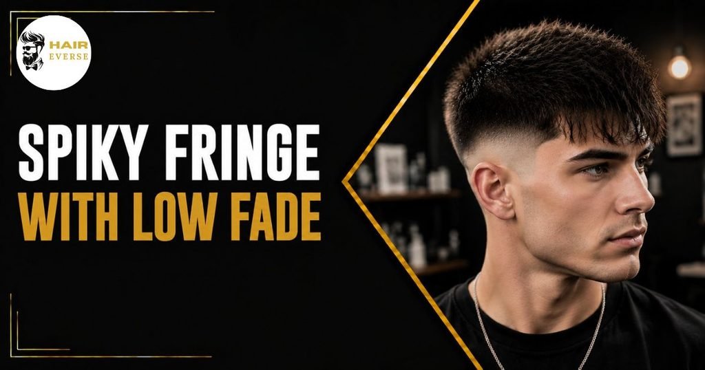 Spiky Fringe with Low Fade