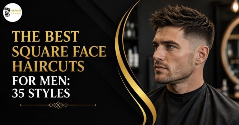 Square Face Haircuts for Men