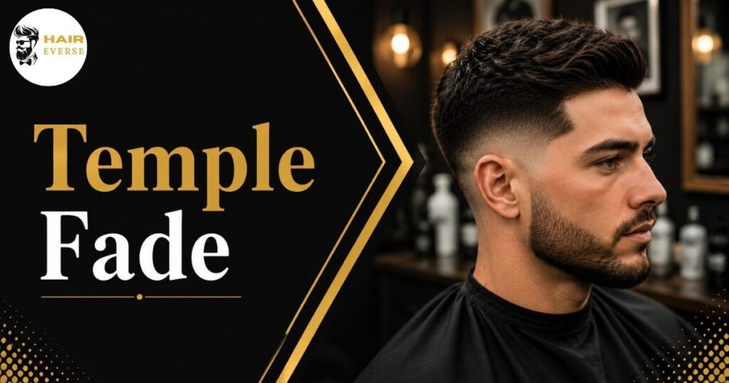 Temple Fade for Straight Hair