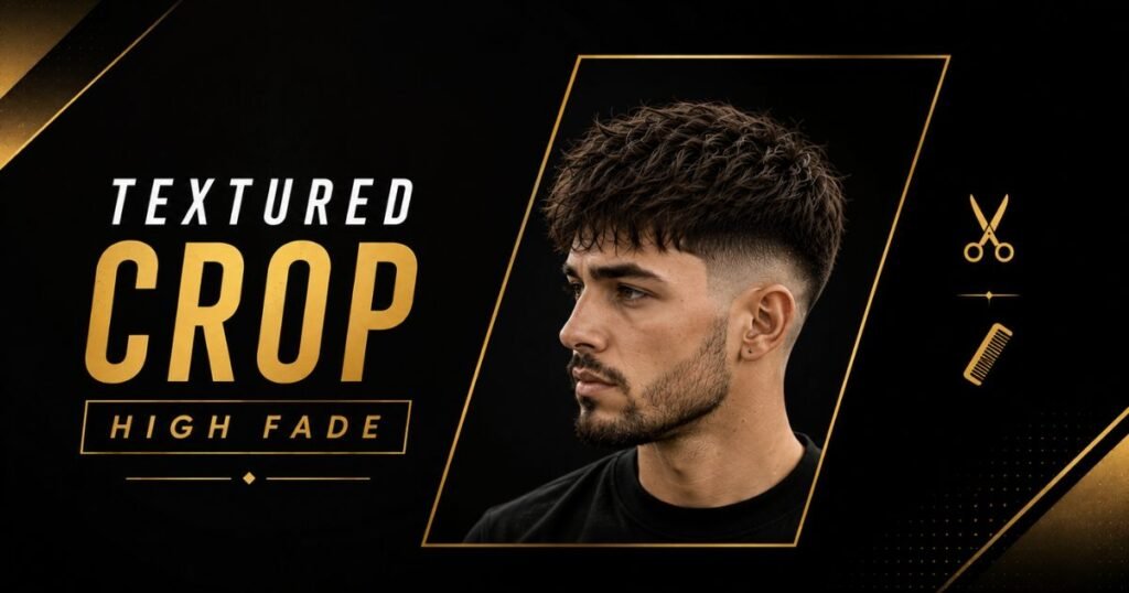 Textured Crop High Fade