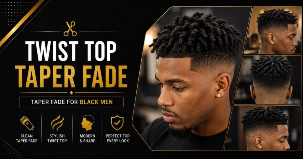 Twist Top Taper Fade