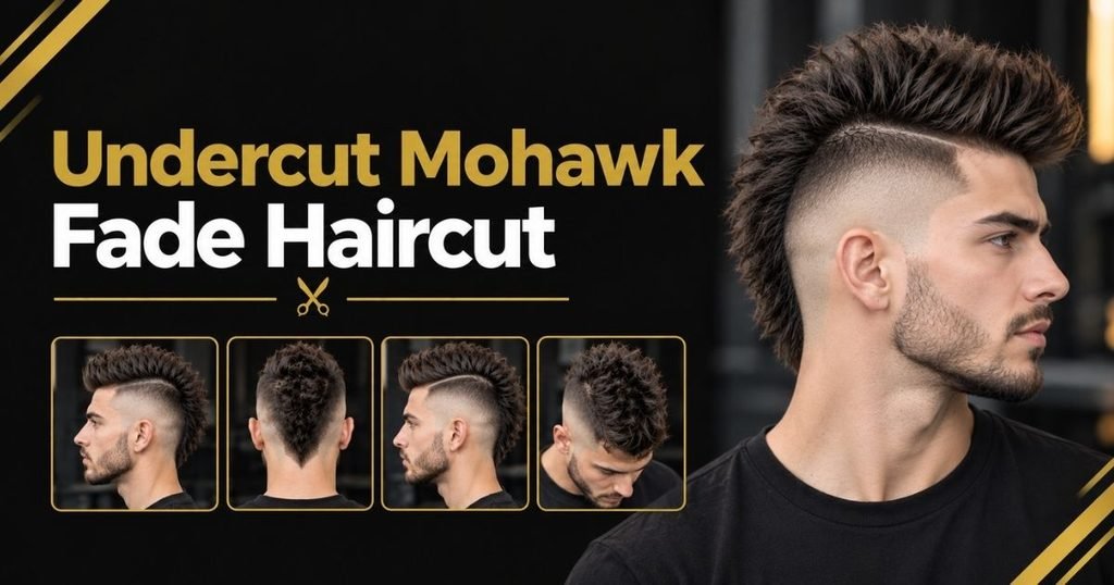 Undercut Mohawk Fade Haircut