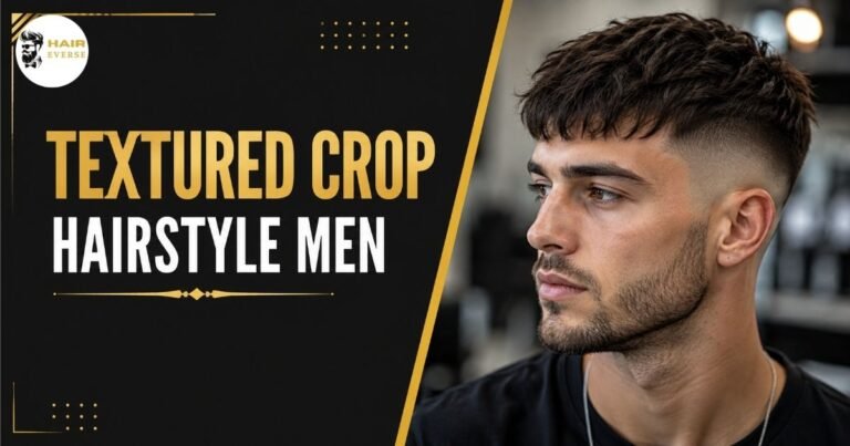 Textured Crop Hairstyle Men