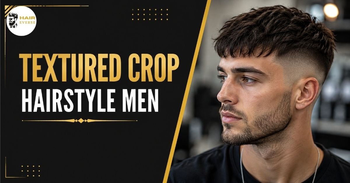 Textured Crop Hairstyle Men