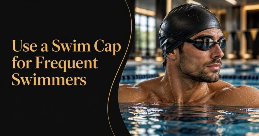 Use a Swim Cap for Frequent Swimmers