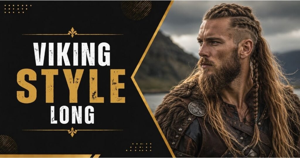 Viking Style Long Hairstyles for Men