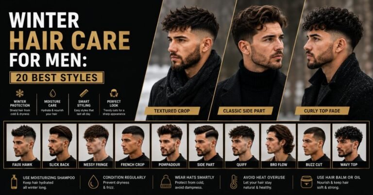 WINTER HAIR CARE FOR MEN