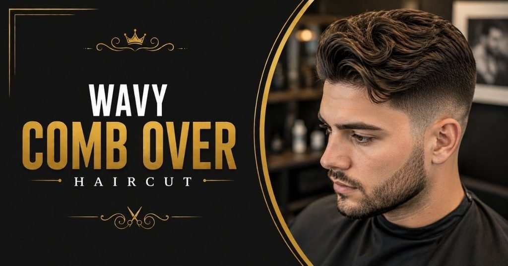 Wavy Comb Over Haircut