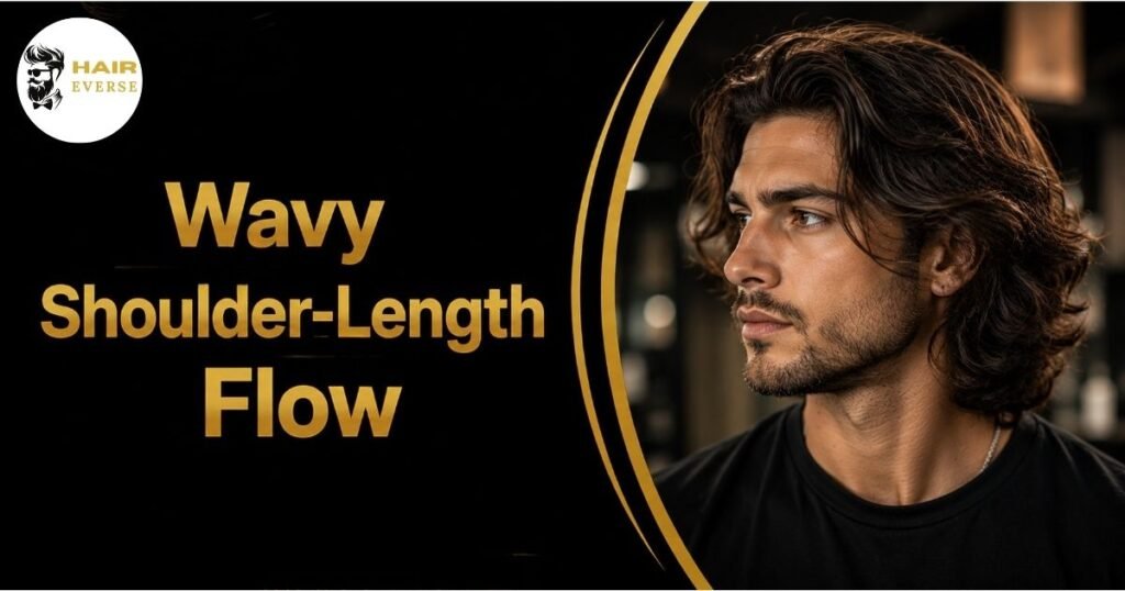 Wavy Shoulder Length Flow