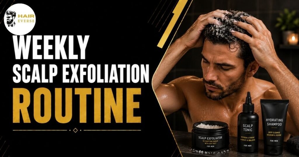 Weekly Scalp Exfoliation Routine
