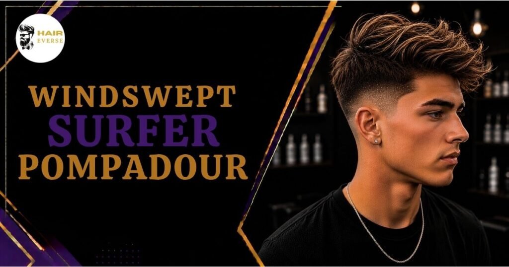Windswept Surfer Pompadour