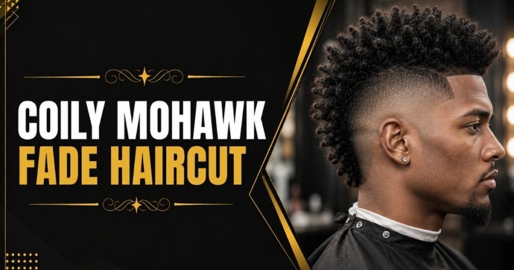 coily mohawk fade haircut
