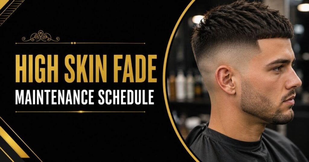How Often Should Men Get a Haircut High Skin Fade