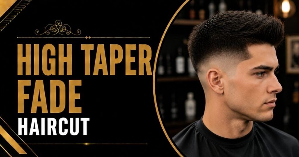 high taper fade haircut