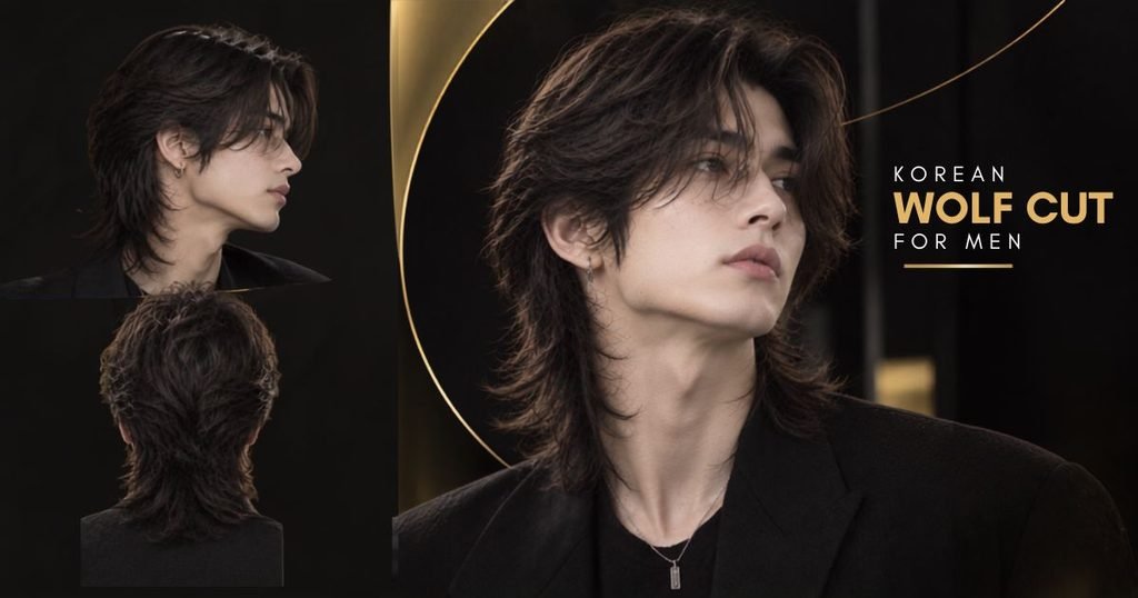 korean wolf cut hairstyle