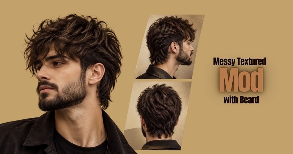 messy textured mod cut