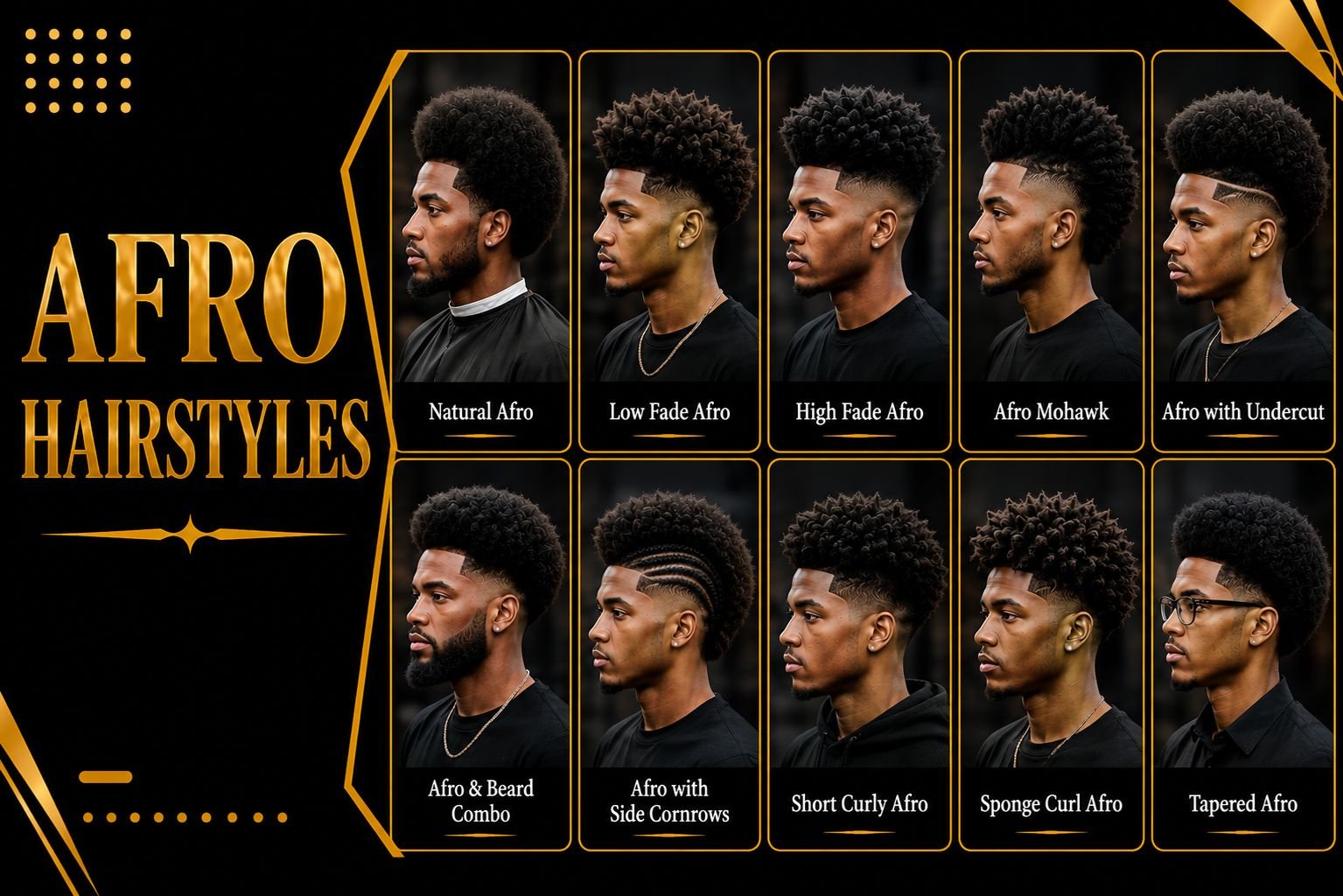 Afro Hairstyles Male
