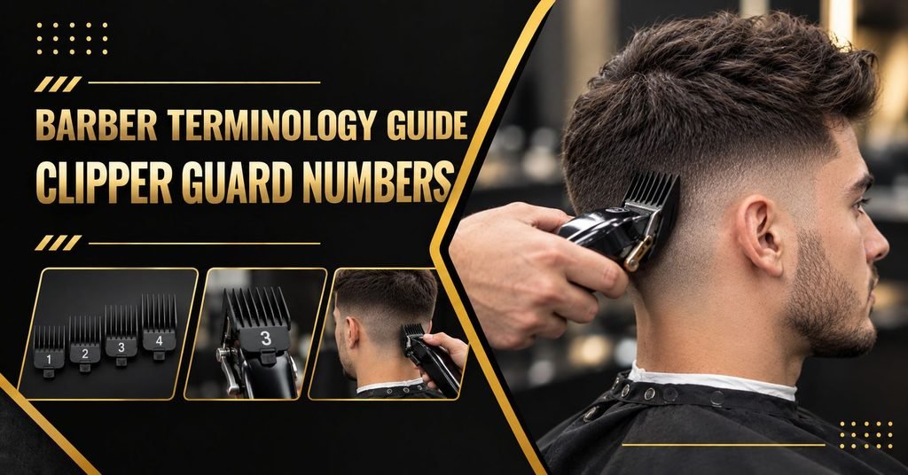 Barber acronyms Terminology Guide Clipper Guard Numbers