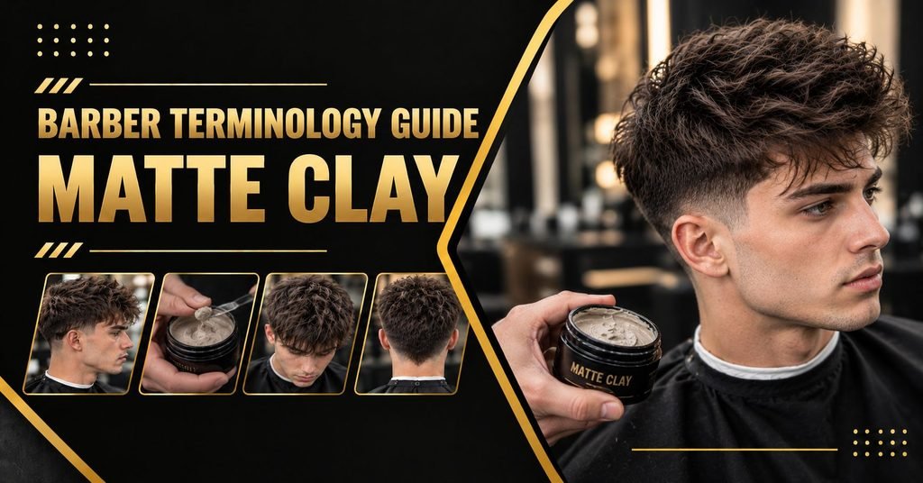Barber Terminology Guide Matte Clay