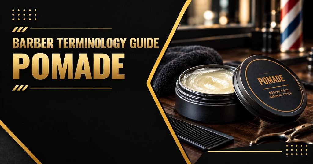 Barber Terminology Guide Pomade