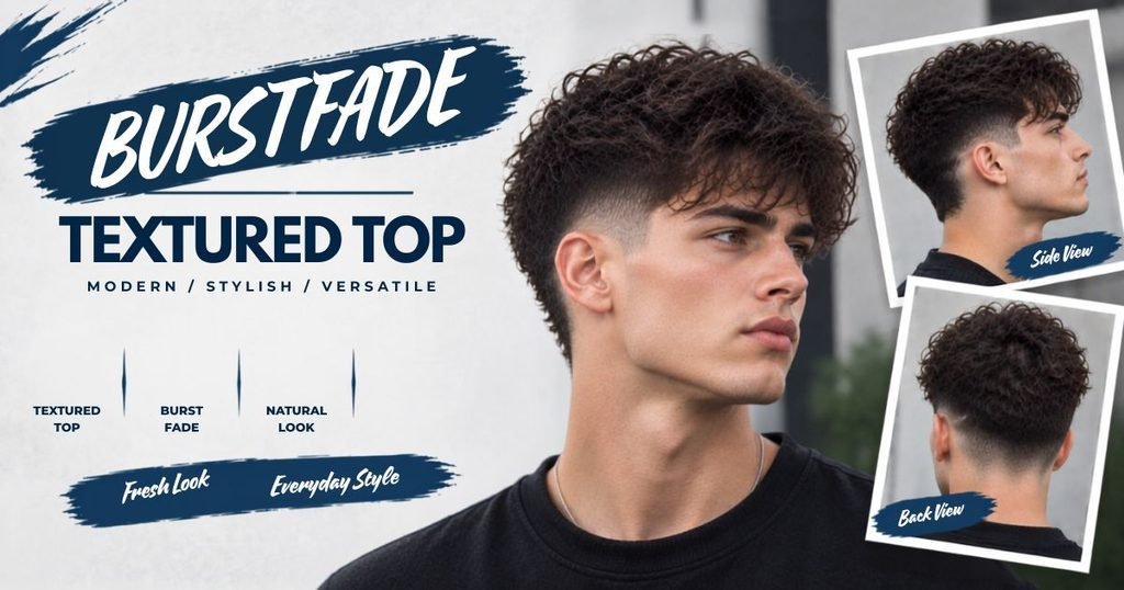 Burst Fade Textured Top