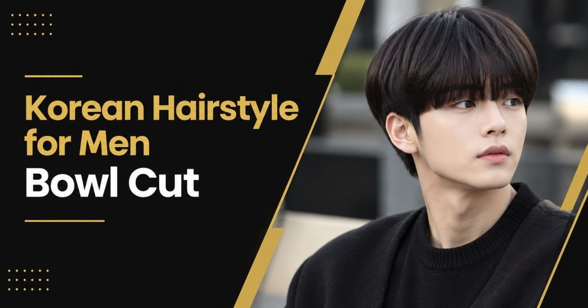 Korean Hairstyle for Men Bowl Cut